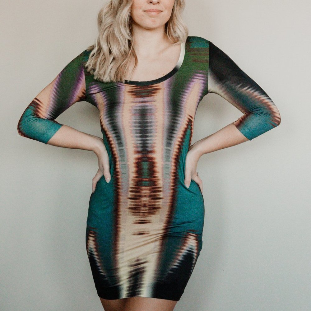 Boho Nicole Miller Body-Con Dress